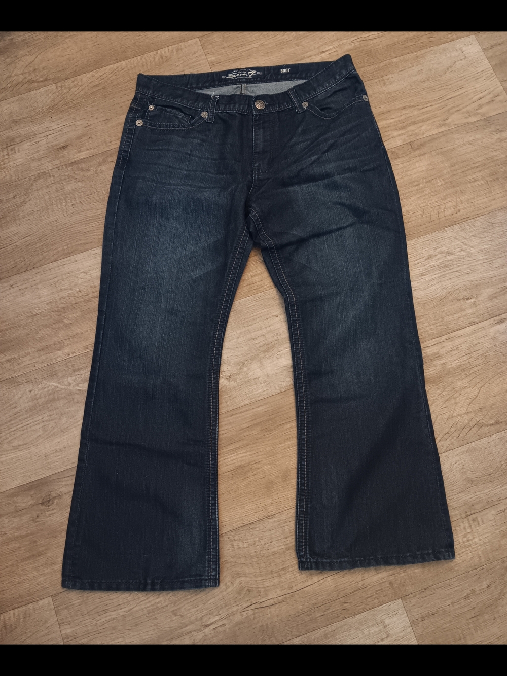 Seven7 Dark Indigo Bootcut Jeans Men's Size 36x30